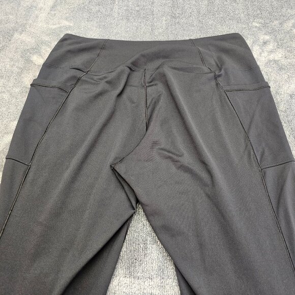 mountain hardwear Womens Medium mountain Stretch leggings black 1942641 UPF 50 - Picture 8 of 12
